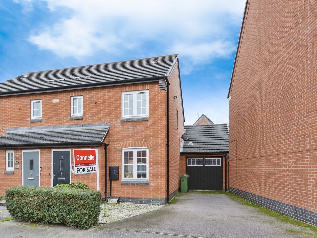3 bed semidetached house for sale in Ridleys Close, Countesthorpe