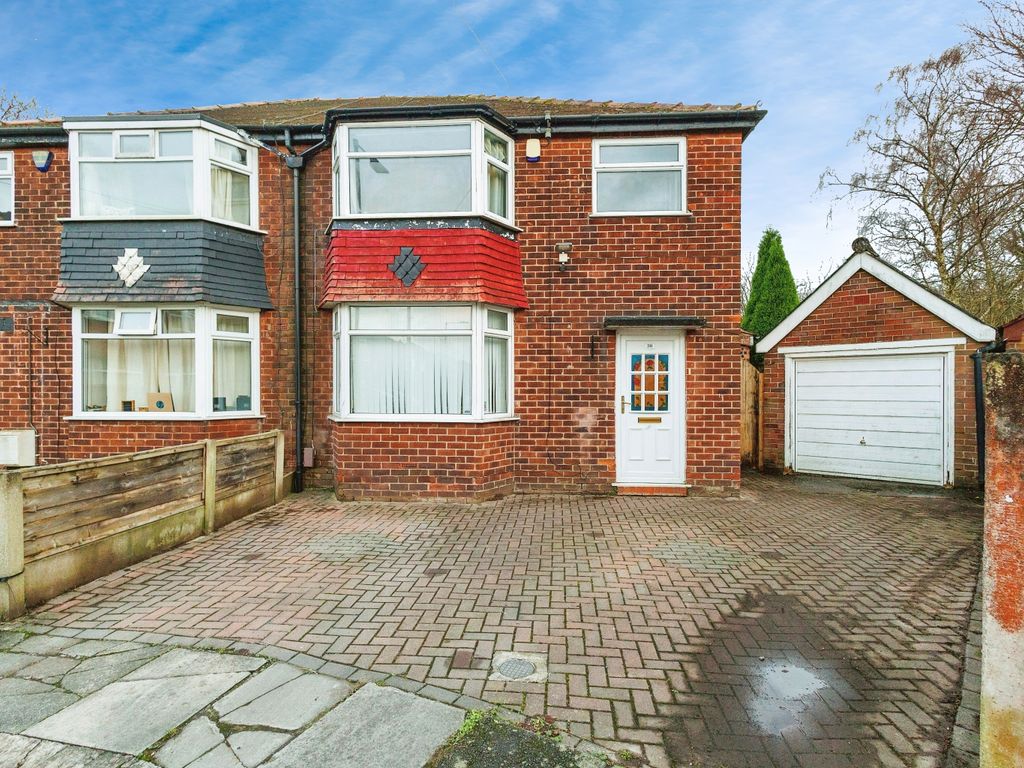 3 bed semidetached house for sale in Jayton Avenue, Didsbury, Manchester, Greater Manchester