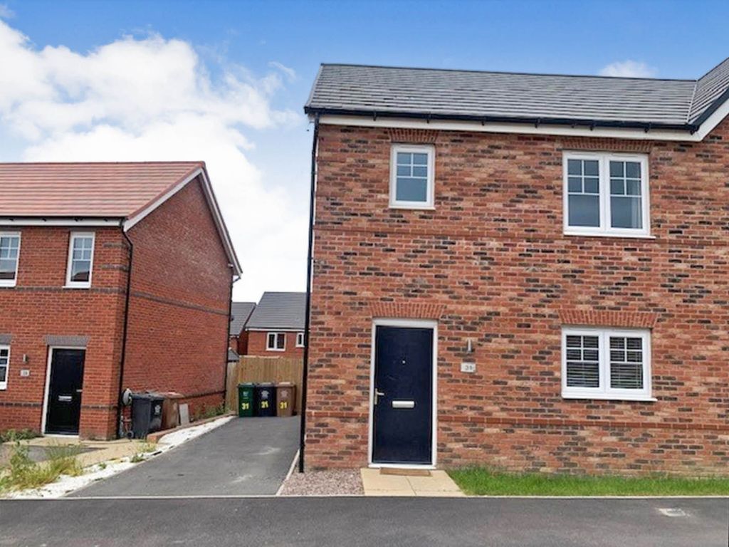 3 bed semidetached house for sale in Coral Lane, Newhall, Swadlincote