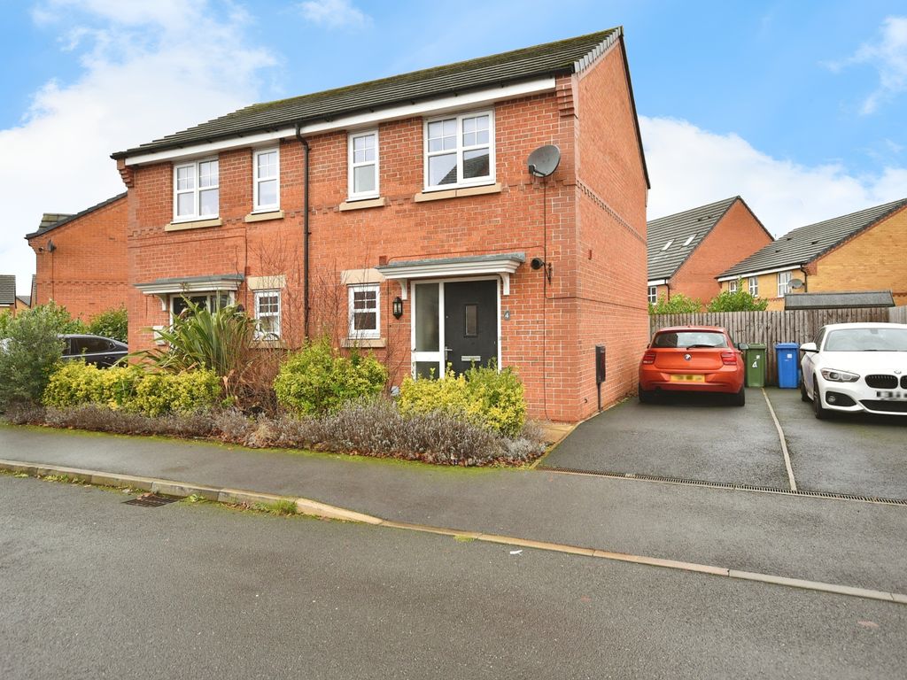 2 bed semidetached house for sale in Littlemoss Close, Audenshaw