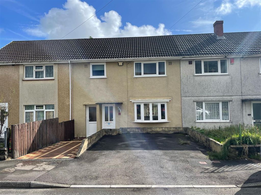 3 bed terraced house for sale in Solva Road, Clase, Swansea SA6, £