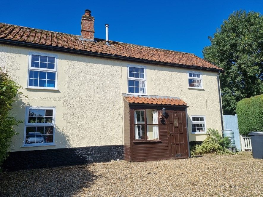 2 bed semidetached house for sale in 2 Bush House, Coburg Lane, Saham Hills, Thetford IP25, £