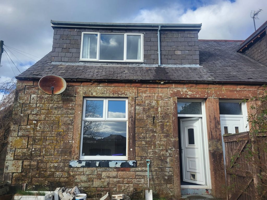3 bed end terrace house for sale in Park View, Lockerbie DG11, £85,000