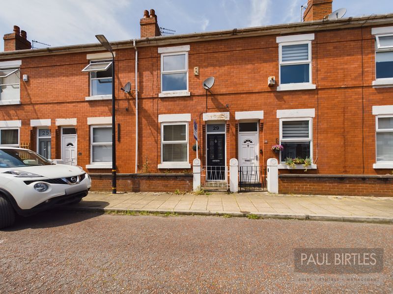 2 bed terraced house for sale in Albert Avenue, Urmston, Trafford M41