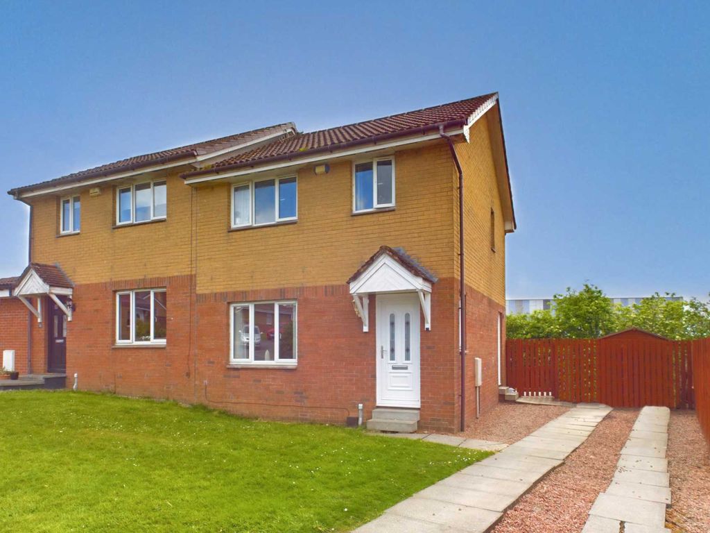3 bed semidetached house for sale in Girvan Crescent, Chapelhall