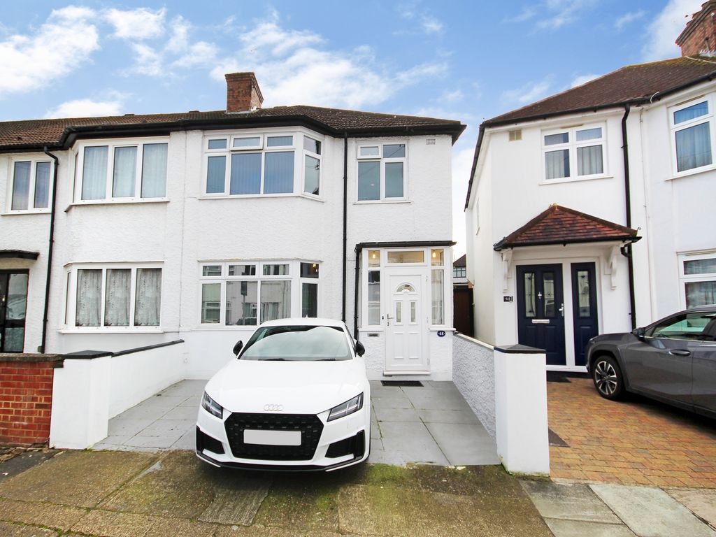 3 bed end terrace house for sale in Central Road, Wembley, Middlesex
