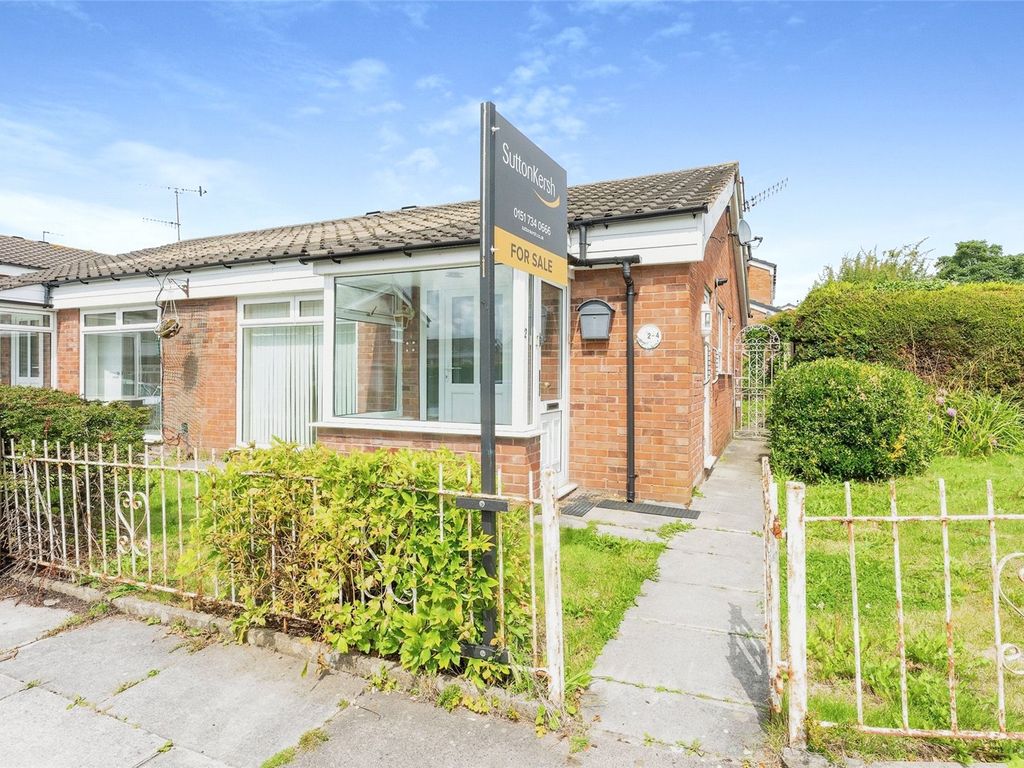 2 bed bungalow for sale in Oxton Close, Aigburth, Liverpool, Merseyside