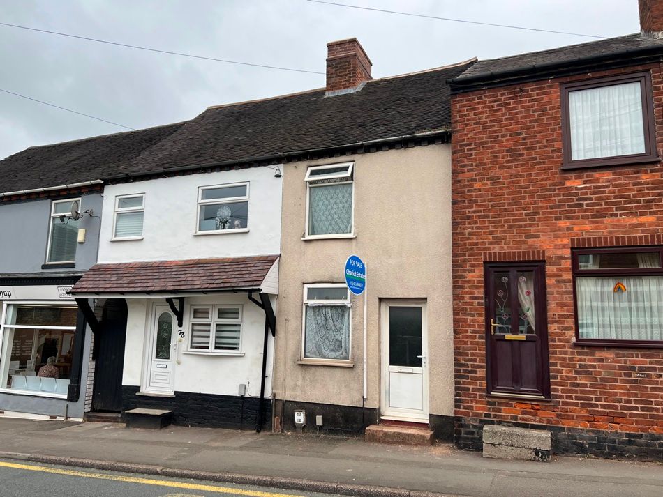 2 bed terraced house for sale in High Street, Chasetown, Burntwood WS7