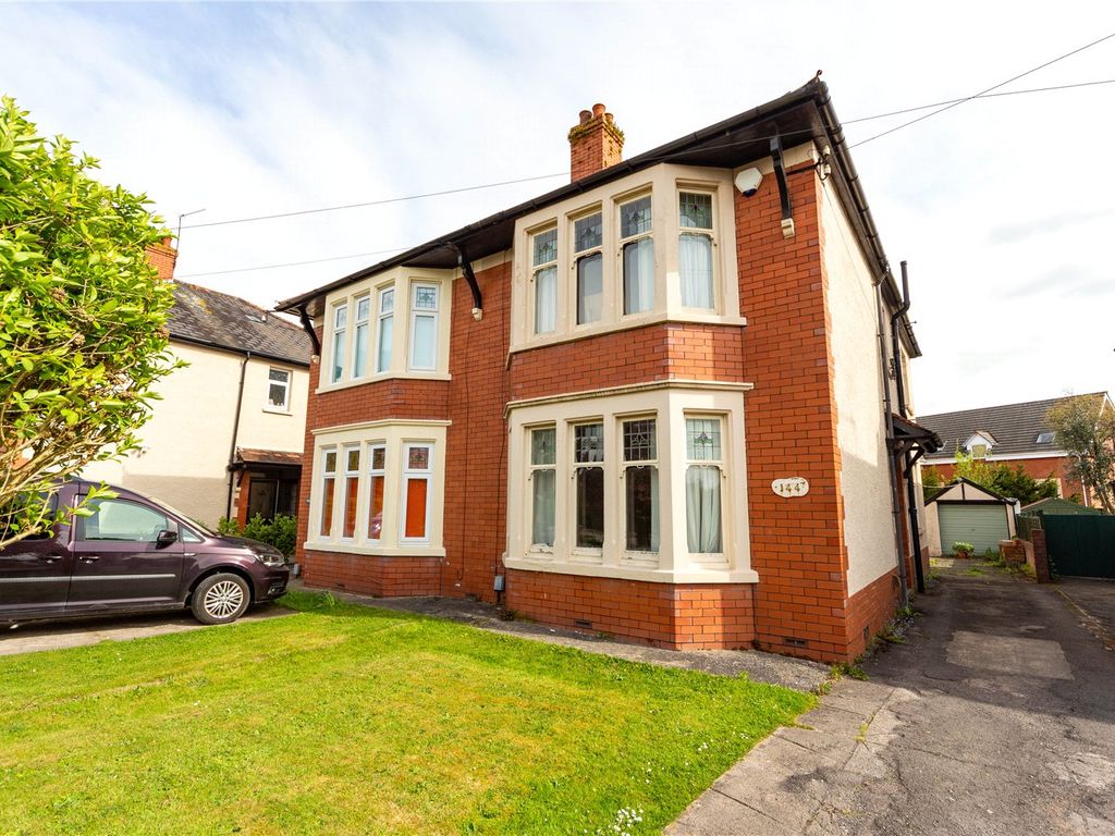 3 bed semidetached house for sale in Heath Park Avenue, Heath, Cardiff