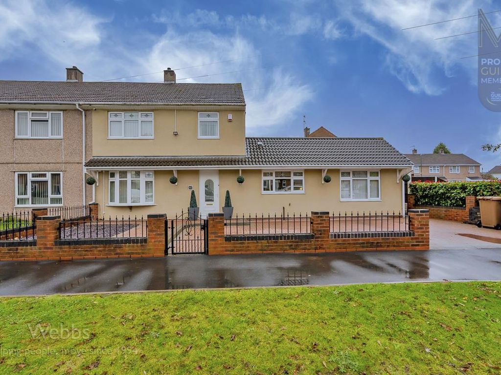 3 bed semidetached house for sale in Heather Road, Bloxwich, Walsall