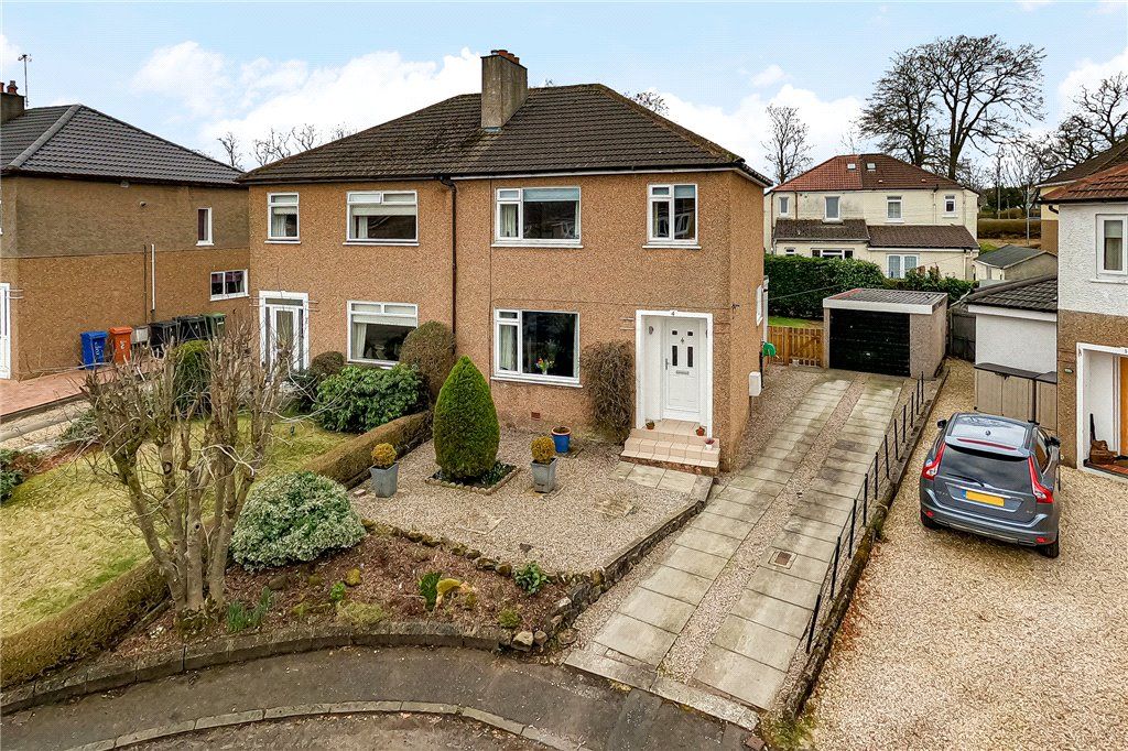 3 bed semidetached house for sale in Clochbar Gardens, Milngavie