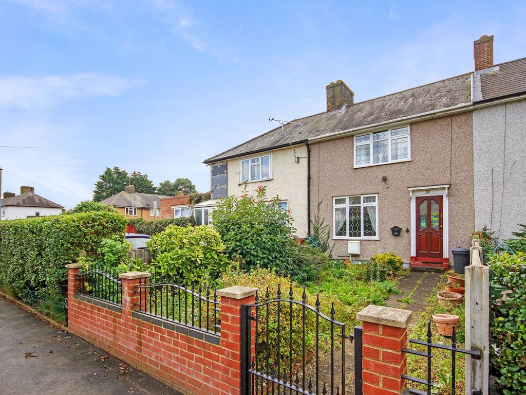 3 bed terraced house for sale in Davington Road, Dagenham RM8, £375,000