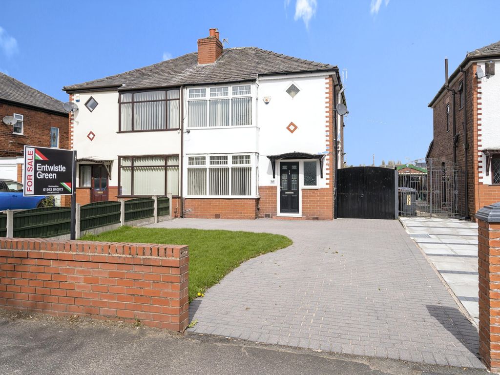 3 bed semidetached house for sale in Atherton Road, Hindley, Wigan