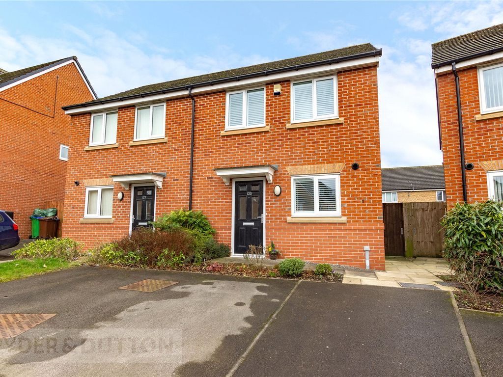 2 bed semidetached house for sale in Martindale Crescent, Middleton