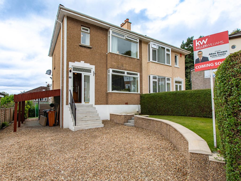 3 bed semidetached house for sale in Stirling Avenue, Bearsden