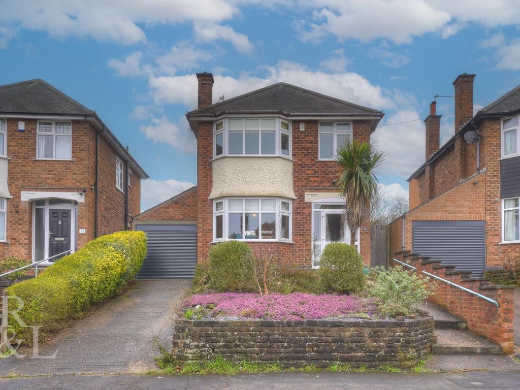 3 bed detached house for sale in Canberra Crescent, West Bridgford, Nottingham NG2, £400,000