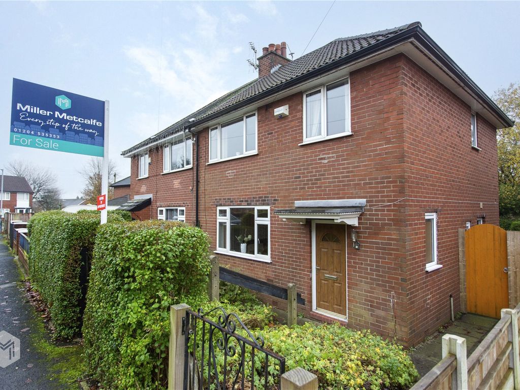 3 bed semidetached house for sale in Eskdale Grove, Farnworth, Bolton