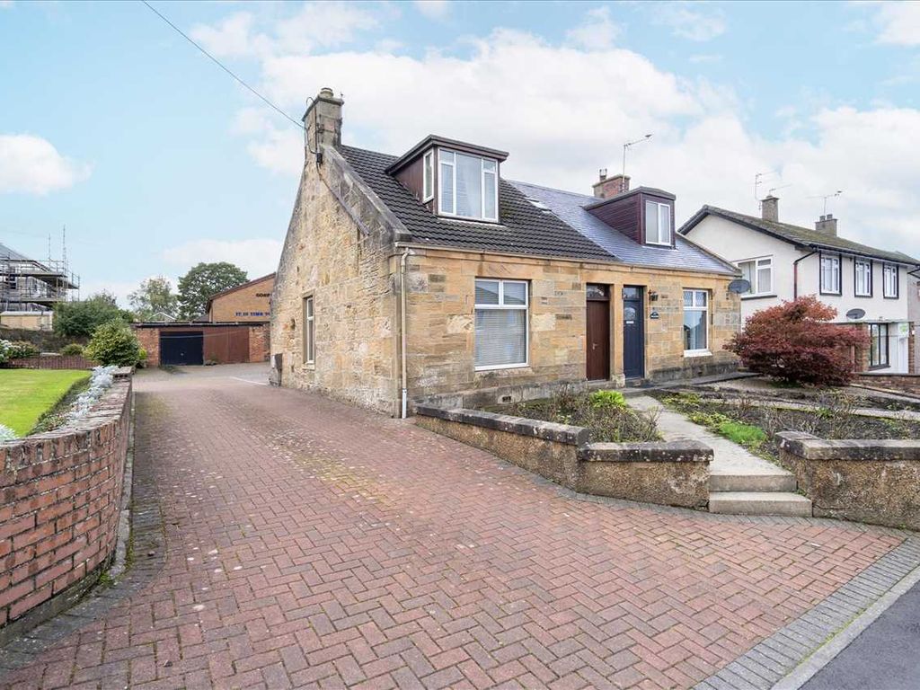 3 bed semidetached house for sale in Braeside, Cross Brae, Shieldhill