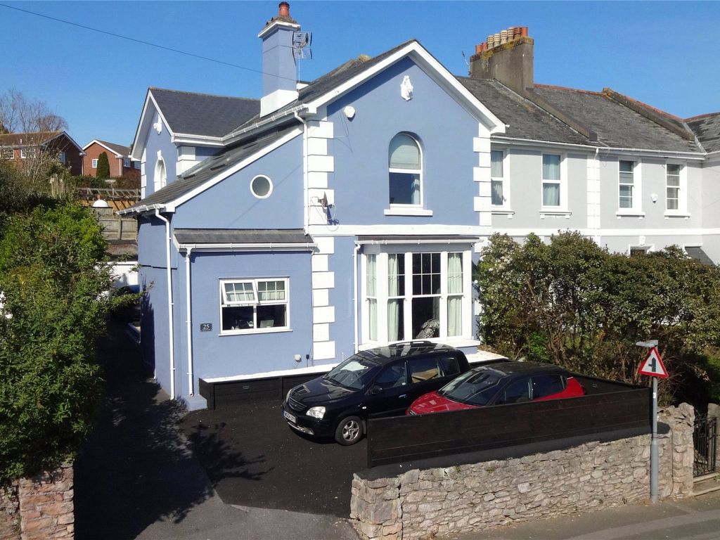 4 bed end terrace house for sale in Hatfield Road, Torquay, Devon TQ1