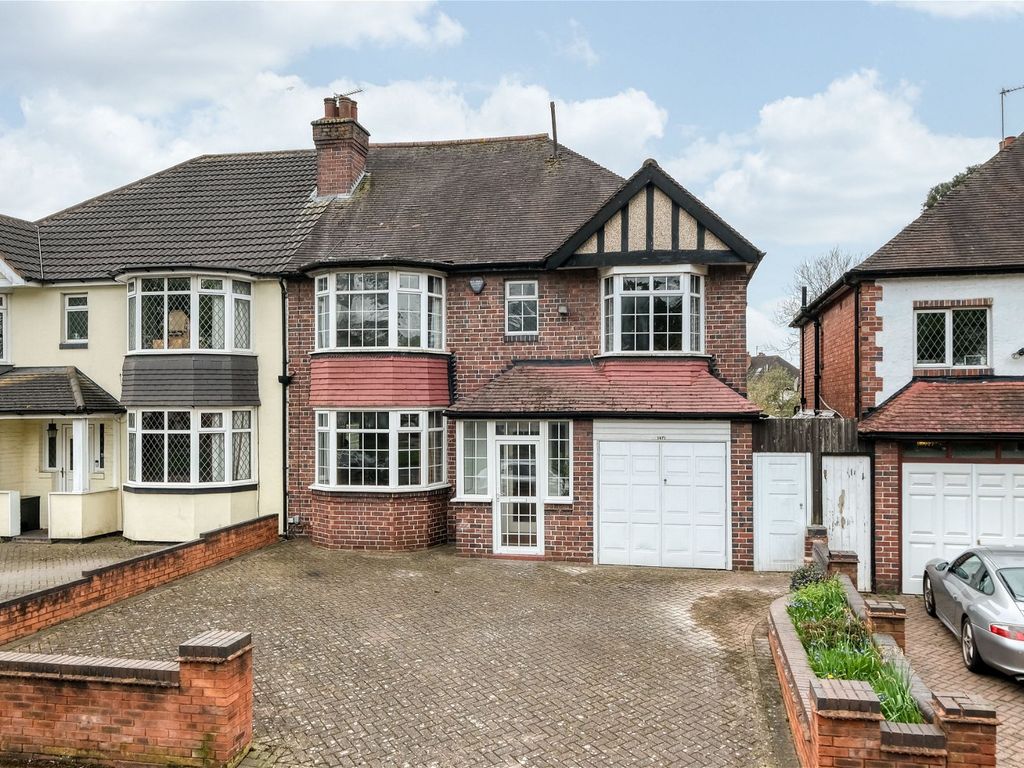 4 bed semidetached house for sale in Stratford Road, Hall Green