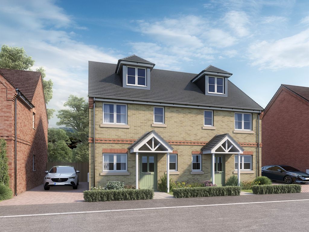 New home, 3 bed semidetached house for sale in Barleyfields, Clifton
