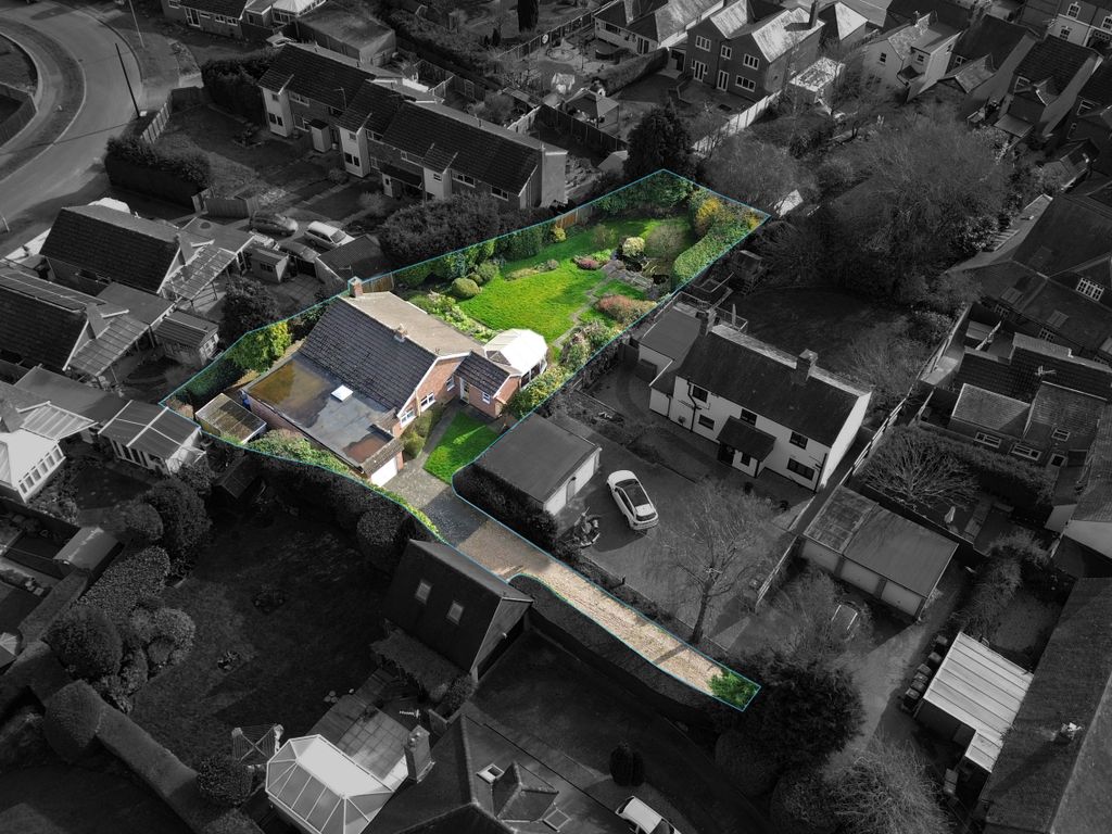 3 bed detached bungalow for sale in Chapel Lane, Ratby, Leicester