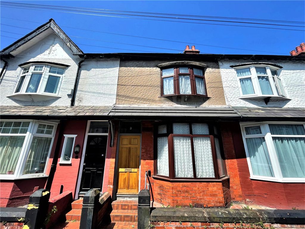 3 bed terraced house for sale in Herondale Road, Liverpool, Merseyside