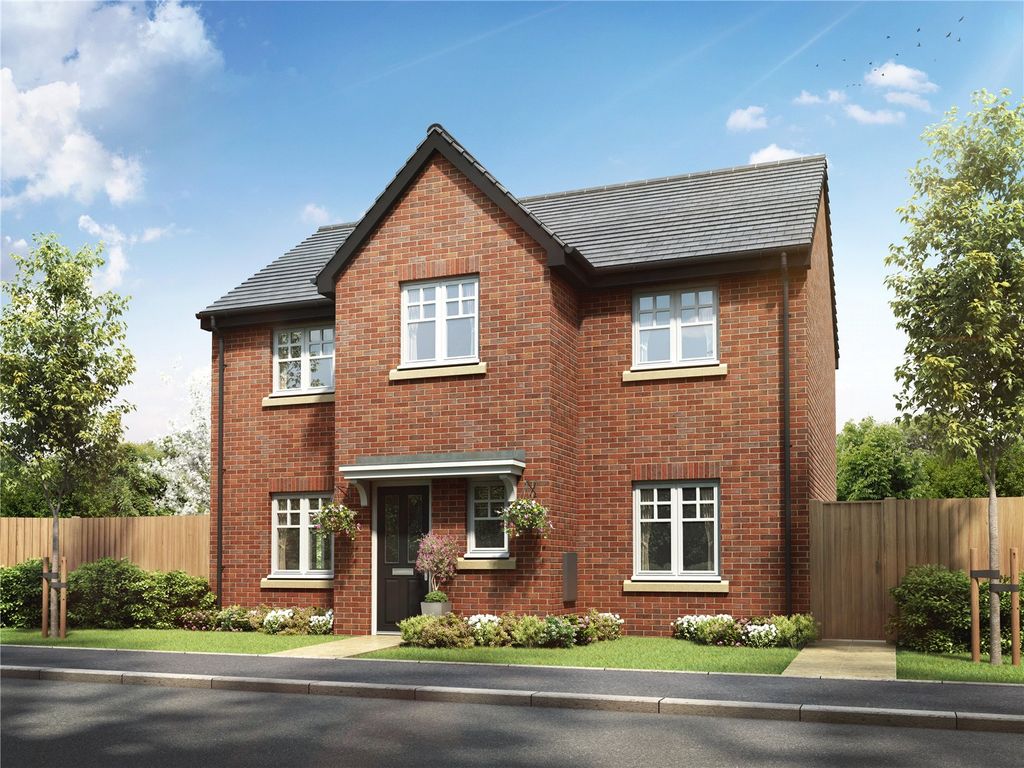 New home, 4 bed detached house for sale in Harrogate Fold, Harrogate