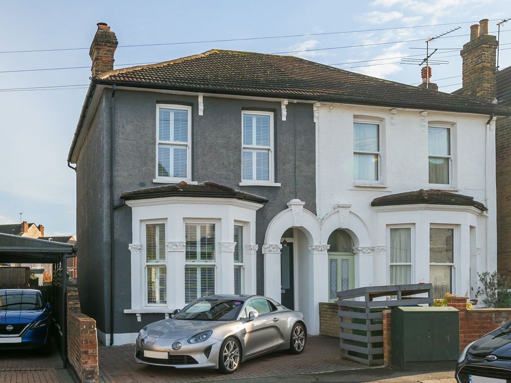 3 bed semidetached house for sale in Birkbeck Road, Sidcup DA14, £