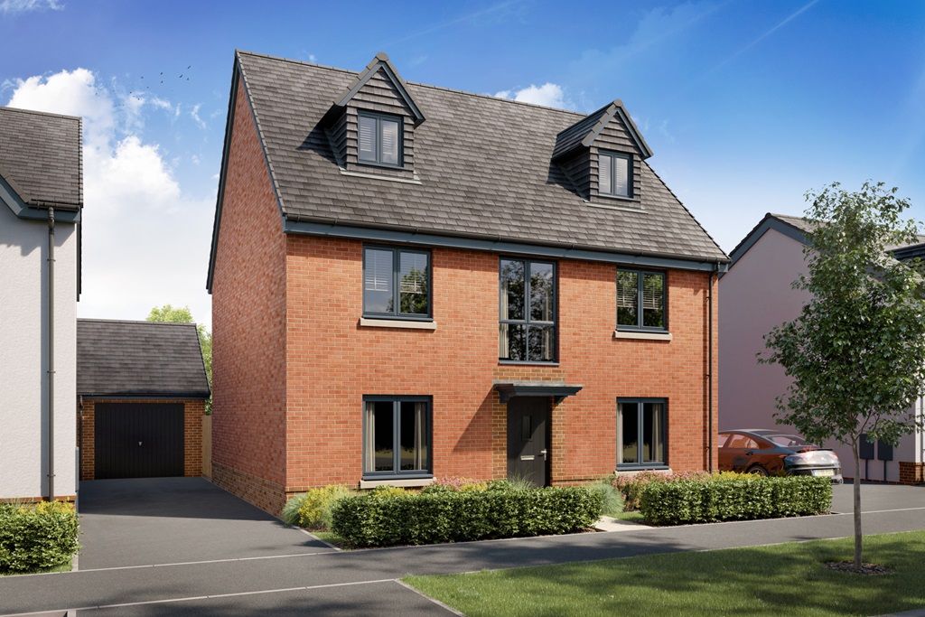 New home, 5 bed detached house for sale in "The Rushton Plot 152" at