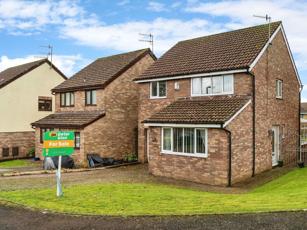 4 bed detached house for sale in Heol Y Waun, Pontlliw, Swansea SA4, £295,000 Zoopla