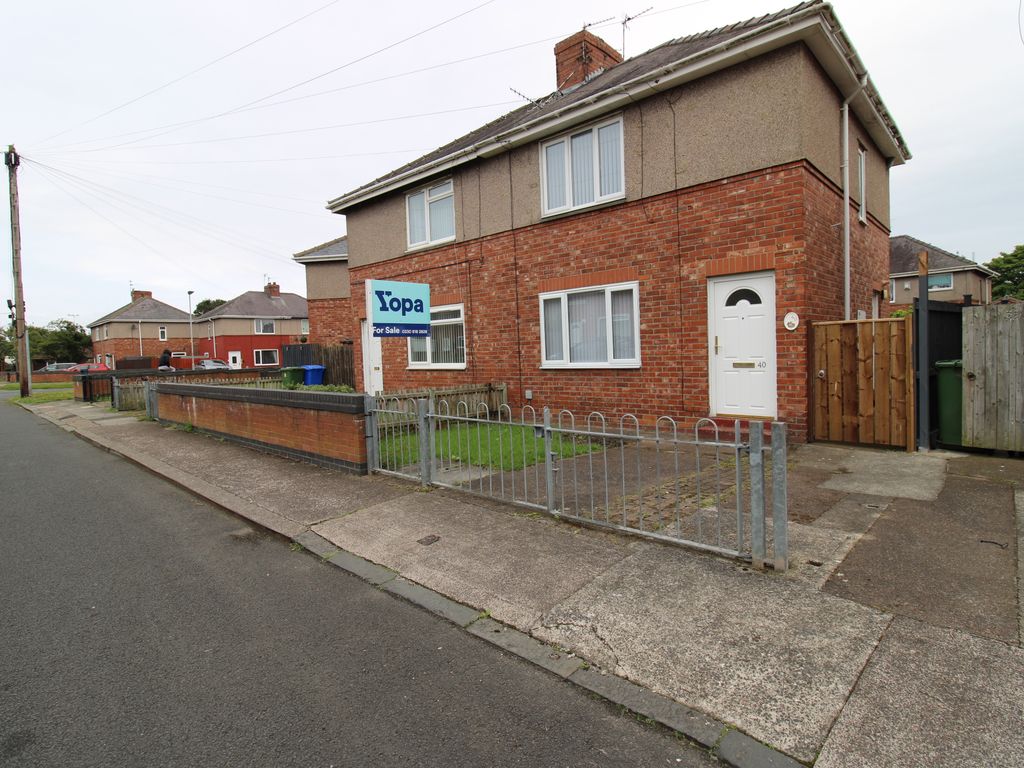 2 bed semidetached house for sale in Twentythird Avenue, Blyth NE24, £