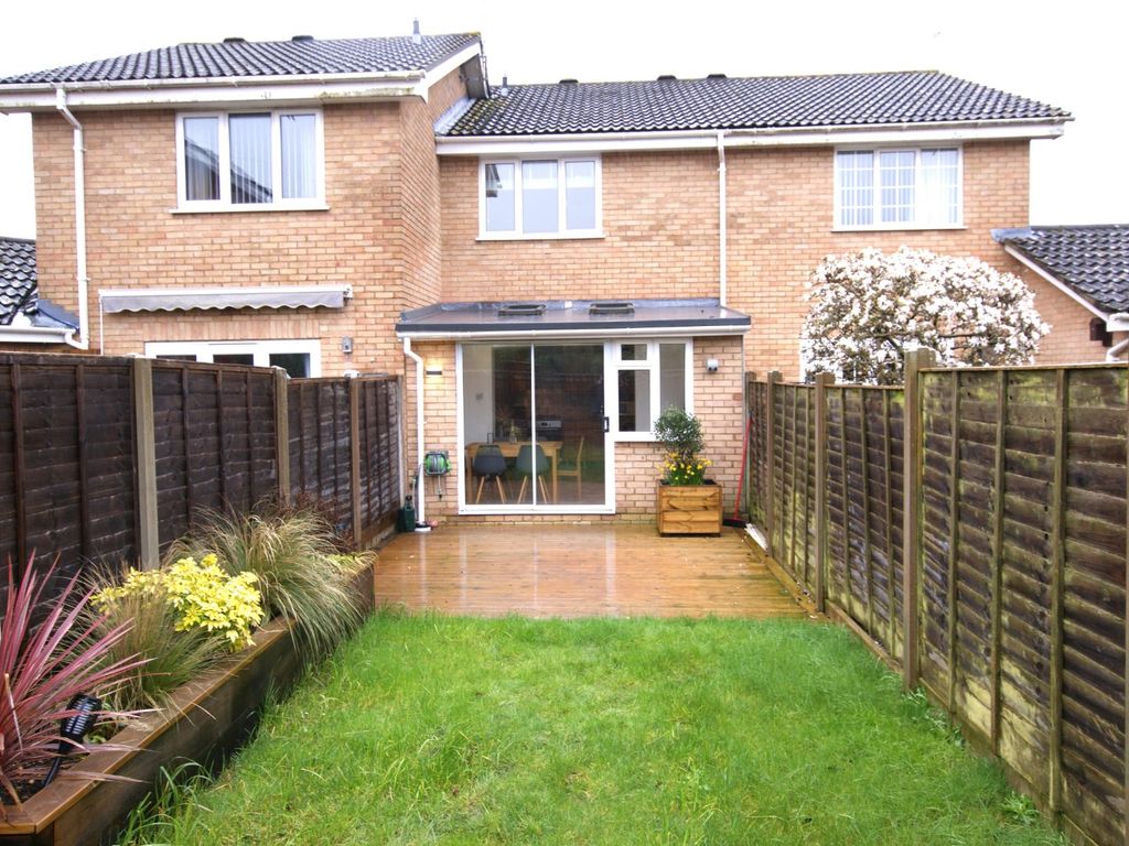 2 bed terraced house for sale in Hyacinth Close, Poole, Dorset BH17, £