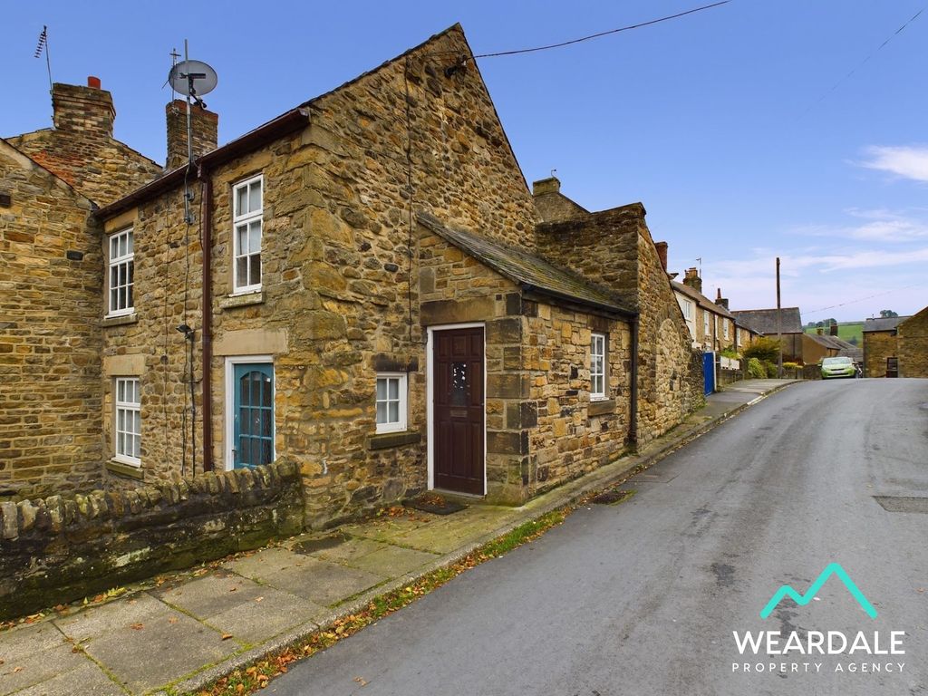 2 bed terraced house for sale in Meadhope Street, Wolsingham DL13, £