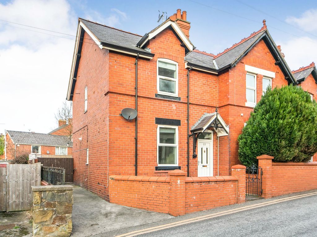 2 bed semidetached house for sale in Brook Street, Rhosllanerchrugog