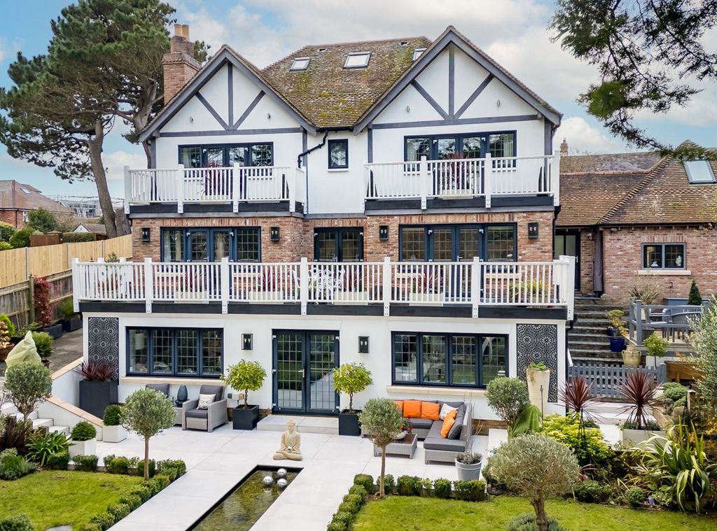 6 bed detached house for sale in Whitby Road, Milford On Sea, Lymington