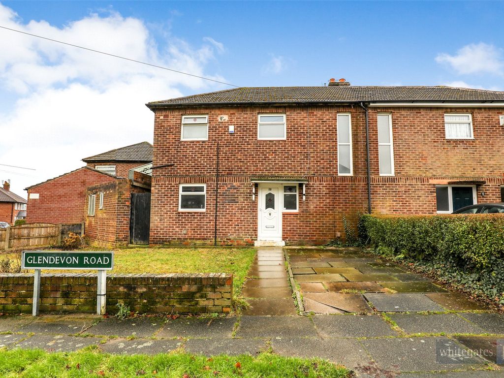 3 bed semidetached house for sale in Glendevon Road, Huyton, Liverpool