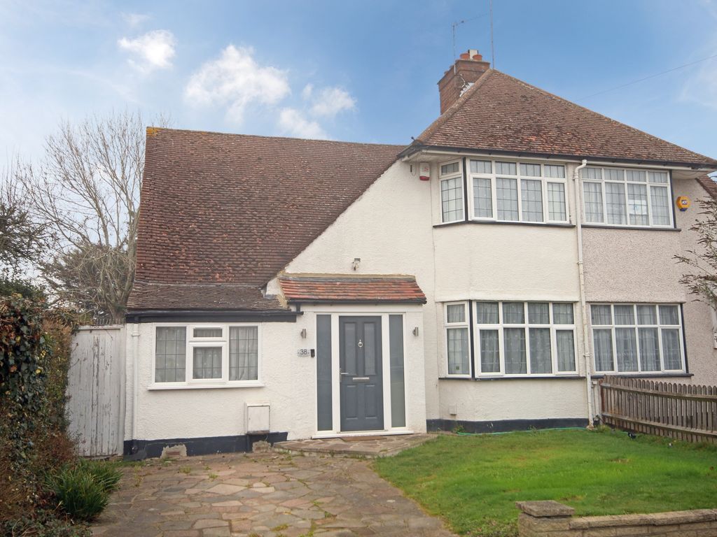 3 bed semidetached house for sale in Hillcroft Avenue, Pinner HA5, £