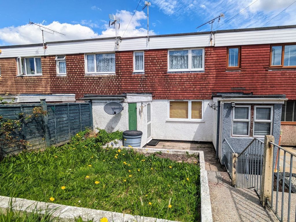 2 bed terraced house for sale in Instow Walk, Plymouth, Devon PL5, £