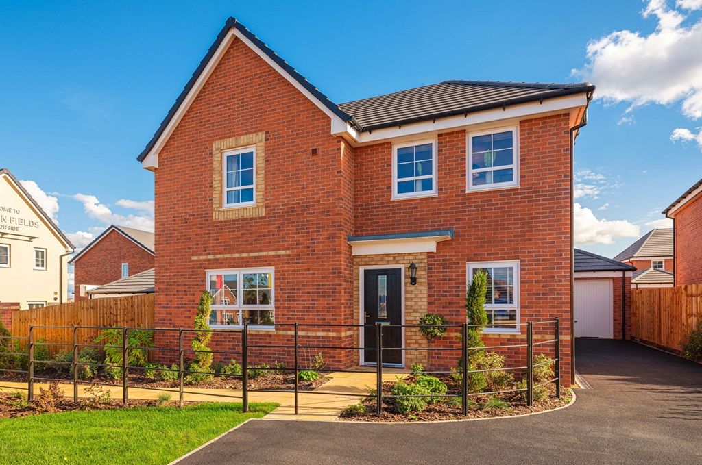 New home, 4 bed detached house for sale in "Radleigh" at Blenheim