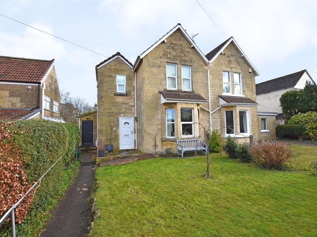 3 bed semidetached house for sale in Midford Road, Bath BA2, £600,000