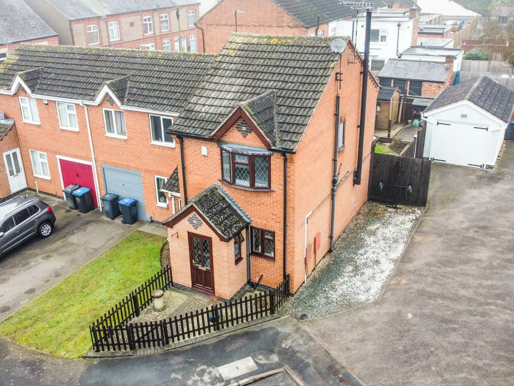 2 bed town house for sale in Stamford Close, Ratby, Leicester