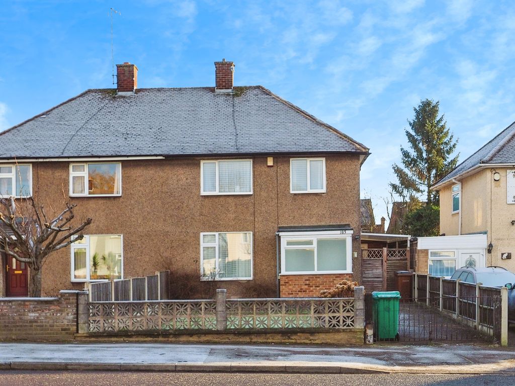 3 bed semidetached house for sale in Glaisdale Drive West, Nottingham