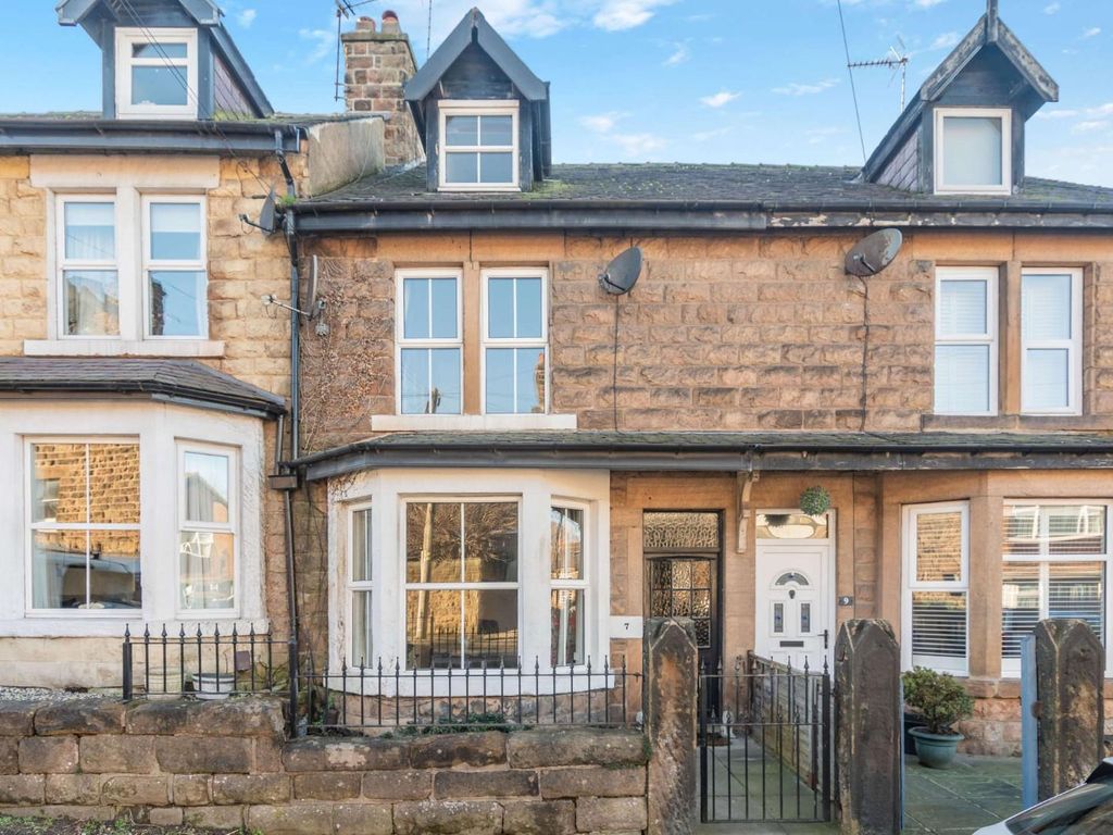 4 bed terraced house for sale in North Lodge Avenue, Harrogate HG1, £