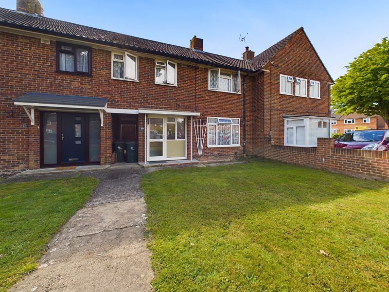 3 bed terraced house for sale in Deerswood Road, Crawley RH11, £340,000