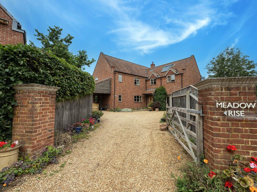 5 bed detached house for sale in Church Green, West Acre, King's Lynn
