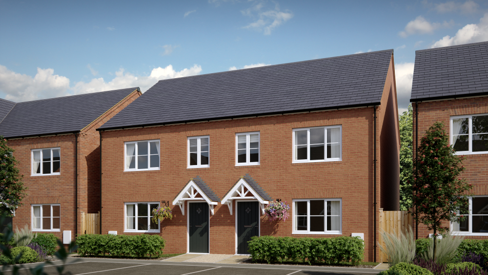 New home, 4 bed semidetached house for sale in Tewkesbury Road