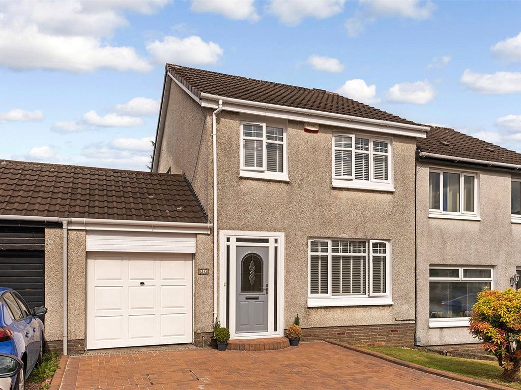 3 bed semidetached house for sale in Craigelvan Avenue, Cumbernauld