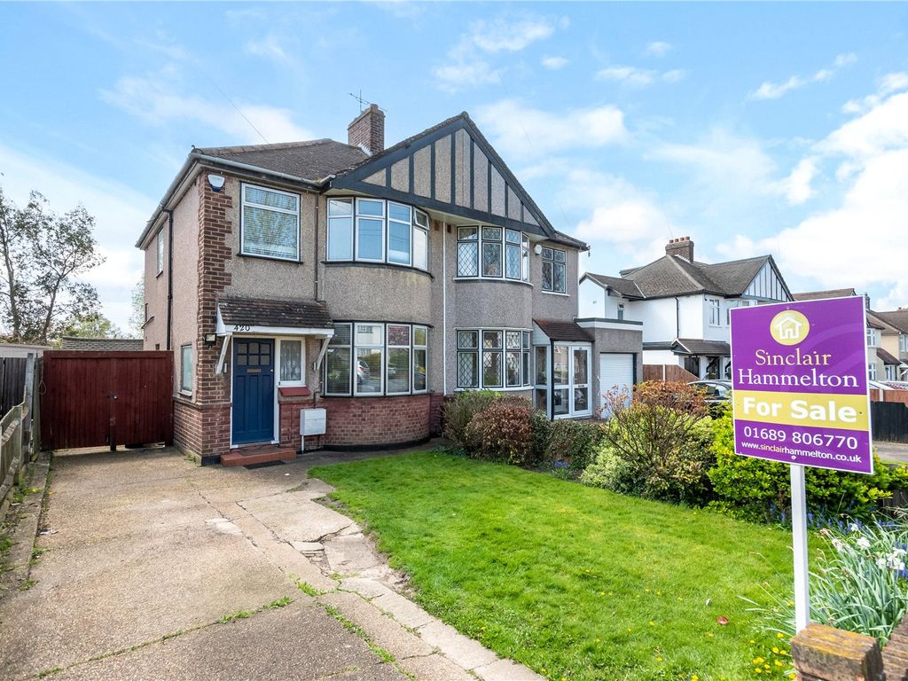 3 bed semidetached house for sale in Southborough Lane, Bromley, Kent