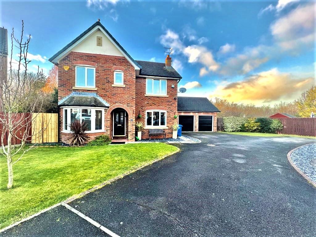 4 bed detached house for sale in Trentham Gardens, Pegswood, Morpeth